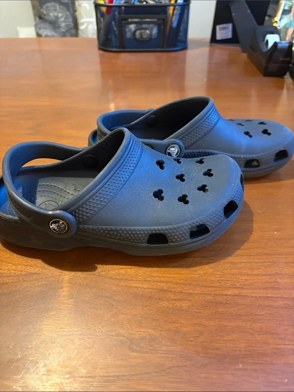CROCS Kids Classic Clog in Navy